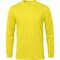 Ironwear Combed Cotton Taped Neck Long Sleeve T-Shirt w/ Ribbed Cuffs, Lime, 2X-Large 1804-L-2XL - alternate 1