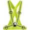 Ironwear Hi Vis Reflective Traffic Safety Sash Belt with Front Release Buckle, Lime, OSFA 1915-L - alternate 1