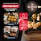 Bakken- Swiss Kitchen Cookware Set Nonstick Granite Coating, Pots and Pans w/ Handle Grips and Tempered Glass Lids BKCAS20BRN02 - alternate 7