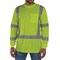 Ergodyne Hi-Vis Shirt, 3XL, Lime, Long Sleeve 22057 - alternate 1