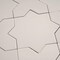 Apollo Tile Seville 7 x 7 in. Matte Light Gray Porcelain Star Wall and Floor Tile 5.31 sq ft/case, 34PK TNG88STRGRYA - alternate 8