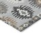 Homeroots 5' X 8' Silver Beige And Charcoal Southwestern Washable Indoor Outdoor Area Rug 615171 - alternate 9