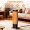 Edendirect 1500 Watt 24 in. Indoor Portable Electric Tower Space Heater, Timer, Remote, 3 Flame Colors ZR-ZHUMI-AH-NFJ1F01-24SR - alternate 7