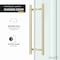 Anzzi 60in x 76in Frameless Shower Door with Sliding in Brushed Gold with Tsunami Tempered Clear Glass SD-FRLS06102BG - alternate 12