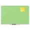 Fab Glass And Mirror Green Surface Dry Erase Glass Board, Frameless Magnetic Glass Board for Wall (48in x 60in) with M MB48x60-SB602 - alternate 1