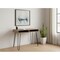 Homeroots 40" Taupe and Black Wood and Metal Hairpin Computer Desk 489978 - alternate 4