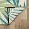 World Rug Gallery Modern Floral Reversible Plastic Area Rug 4 ft x 6 ft Green 6053GREEN4X6 - alternate 8