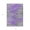 Homeroots 5' X 8' Purple Gray And Charcoal Abstract Washable Indoor Outdoor Area Rug 587171 - alternate 7