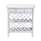 Bali & Pari Tiaret Natural Rattan Nightstand, White 259-14193-ZORO - alternate 8