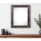 Homeroots 22" x 28" Black Solid Wood Hanging Picture Frame 386543 - alternate 5