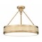 Z-Lite Quinn Modern Gold 3 Light Semi Flush Mount 3046SF22-MGLD-LED - alternate 1