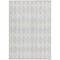 Homeroots 3' X 5' Silver And Ivory Geometric Washable Indoor Outdoor Area Rug 577109 - alternate 8