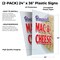 Signmission Homemade Mac & Cheese, Plastic Signs Only 24 Inch x 36 Inch, Corrugated Plastic, 2PK CSB-2436-2PACK-Homemade Mac & Cheese - alternate 2