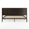 Martha Stewart Corbin King Size Solid Wood Platform Bed w/Wooden Headboard and Footboard, Dark Brown MG-090026-K-DKBRN-MS - alternate 9