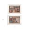 Homeroots Set Of Two God Bless or Sweet Land 1 White Framed Print Wall Art, 2PK 405999 - alternate 4