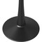 Leisuremod Bristol Modern Round Dining Table with MDF Wood Top and Steel Pedestal Base BTBL-27BL - alternate 4
