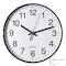 Clockswise Black 10-In Analog Clock - Silent, Non-Ticking for Wall Battery-Operated, Perfect for Home QI004744.BK.10 - alternate 1