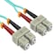 Sanoxy 2m 10Gb SC/SC Duplex 50/125 Multimode OM3 Fiber Optic Cable SNX-CBL-LDR-FB101-4602 - alternate 1
