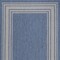Homeroots 5' X 7' Denim Blue And Ivory Geometric Indoor Outdoor Area Rug 572768 - alternate 9