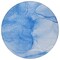 Homeroots 8' Blue Round Abstract Washable Indoor Outdoor Area Rug 559735 - alternate 8