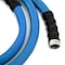 Ag-Lite 5/8 in ID x 6 ft L Lead-In Water Hose, Rubber Tube, Blue, Rubber Fitting AL5806 - alternate 4