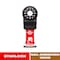 Diablo Demo Demon Amped 1-3/4 in. L X 1-1/4 in. W Carbide Oscillating Blade Nail-Embedded Wood 1 pk DOS125CW - alternate 4