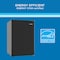Avanti 2.5 Cu. Ft. Compact Refrigerator, Mini-Fridge, Black AVRM25F1B - alternate 8