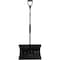 Unbranded 20'' Poly Snow Shovel with Steel Wear Strip and 38'' Steel Handle H505 - alternate 1
