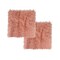 Homeroots Set of Two 16" X 2" Pink Faux Fur Dining Chair Pads 317272 - alternate 1