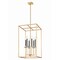 Z-Lite Gaultier  Modern Gold 6 Light Chandelier 6100-32MGLD - alternate 7