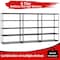 Shuntong Atlas 5-Tier 48 in.W x 24 in.D x 72 in.H Heavy Duty Storage Shelving Load 4000 Lbs, Wire Deck, Hammertone B-ATLAS482472-5H1000 - alternate 5