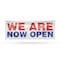 Signmission We Are Now Open, 24 Inch x 72 Inch, Vinyl Banner B-72-30922 - alternate 1