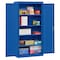 Sandusky Shelf Cabinet, 72 in H, 36 in W, 24 in D, Swing, Three-Point Locking, 4 Shelves CA41362472-06 - alternate 7