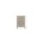 Homeroots 30" Gray Solid Wood Distressed One Drawer Nightstand 521201 - alternate 10