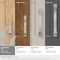 Amerock Candler 3 in 76 mm Center-to-Center Satin Nickel Cabinet Pull BP29349G10 - alternate 5