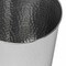Happimess Axel Modern Minimalist Hammered Steel 2 Gal Waste Bin, Brushed Steel, 2PK HPM1110C-SET2 - alternate 3