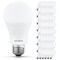 Luxrite A19 LED Light Bulb 100 Watt Equivalent, 3500K Natural White, 1500LM, Non-Dimmable, 48PK LR21542 - alternate 1