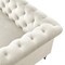 Homeroots 93" Beige Velvet Chesterfield Wood Sofa 543982 - alternate 9