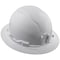 Klein Tools Hard Hat, ABS, Polycarbonate, 4 Point Ratchet with Pivot, Type 1, Class E, White 60400 - alternate 9