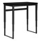 Homeroots Adjustable Black Wood and Metal Sled Computer Desk 490019 - alternate 10