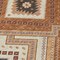 Homeroots 3' X 5' Copper Brown And Beige Tribal Washable Indoor Outdoor Area Rug 598106 - alternate 8