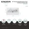 Kingston Brass 33" Fireclay Single Bowl Farmhouse Kitchen Sink with Bottom Grid and Strainer, Glossy White KGPF331810YBC - alternate 3