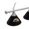 Holland Bar Stool Co Southern Miss 3 Shade Billiard Light, Chrome Fixture BL3CHSouMis - alternate 6