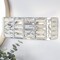 Jonathan Y Evelyn Crystal Rectangle 17.5" 2-Light Iron/Crystal Glam Modern LED Vanity Light, Chrome JYL7539A - alternate 8