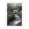 Homeroots Ricketts Waterfall White Framed Print Wall Art 530011 - alternate 4