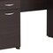 Homeroots 43" Espresso Computer Desk With Four Drawers 249794 - alternate 4