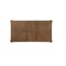 Homeroots 64" Brown Solid Wood Removable Leaf Trestle Base Dining Table 318936 - alternate 5