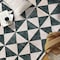 World Rug Gallery Geometric Diamond Washable Non Slip Runner Rug 2 ft x 8 ft Cream WR74CREAM2X8 - alternate 6
