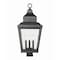 Z-Lite Raphael Sand Black 3 Light Outdoor Post Mount Fixture 5029PHBS-BK - alternate 5