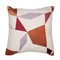 Homeroots 24" Ivory Geometric Cotton Blend Throw Pillow With Embroidery 549431 - alternate 8